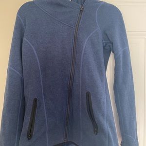 Athleta full zip fleece lined jacket